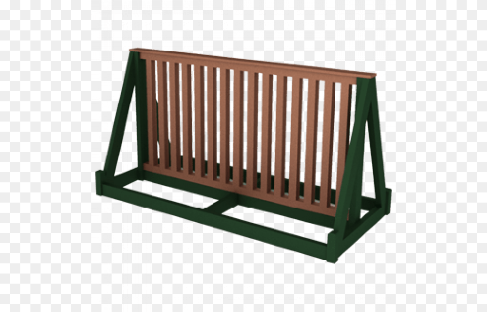 Recycled Plastic Bike Rack Bench, Fence, Crib, Furniture, Infant Bed Png Image