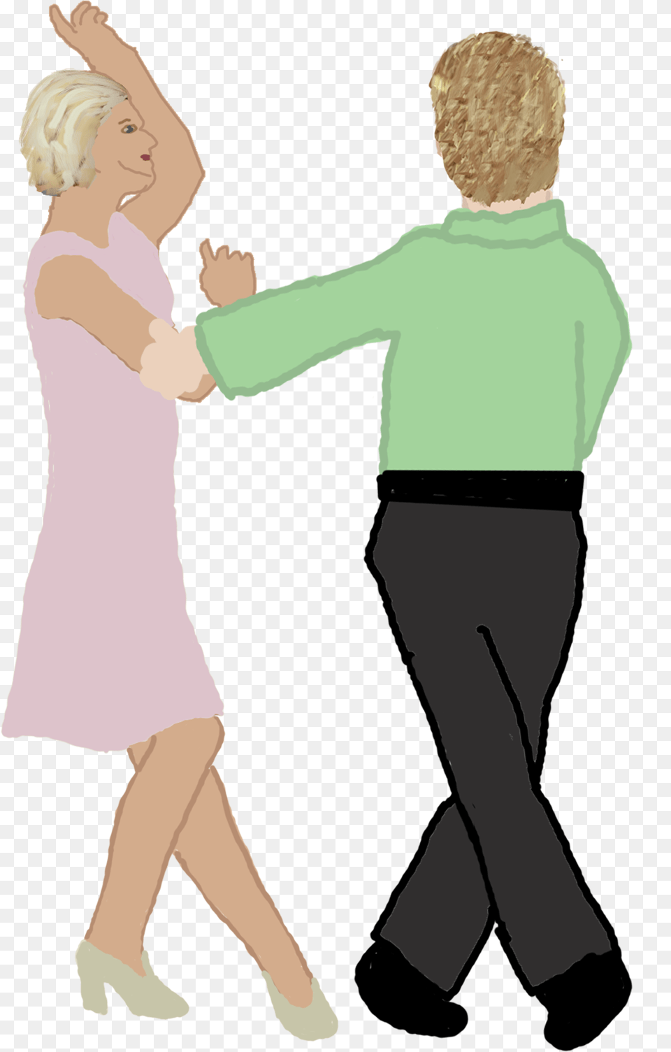 Recycled Sundays Defensive Ballroom Dancing Illustration, Adult, Man, Male, Person Png Image