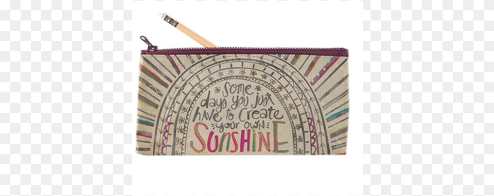 Recycled Zippered Pencil Bag Natural Life Create Your Own Sunshine Recycled Pencil, Pencil Box Png