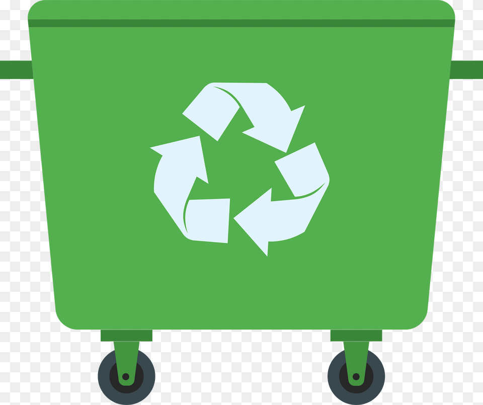 Recycling Bin Clipart, Recycling Symbol, Symbol, First Aid Free Transparent Png