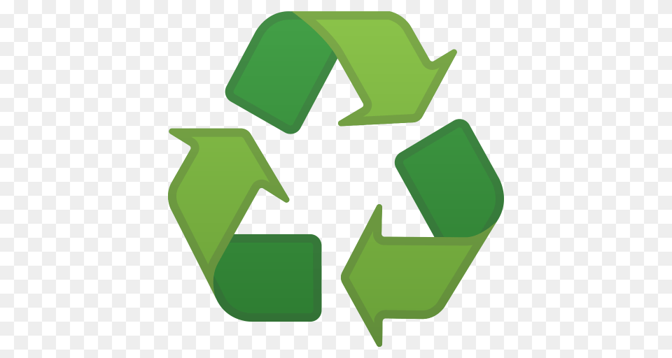 Recycling Symbol Icon Noto Emoji Symbols Iconset Google, Recycling Symbol, Device, Grass, Lawn Free Png