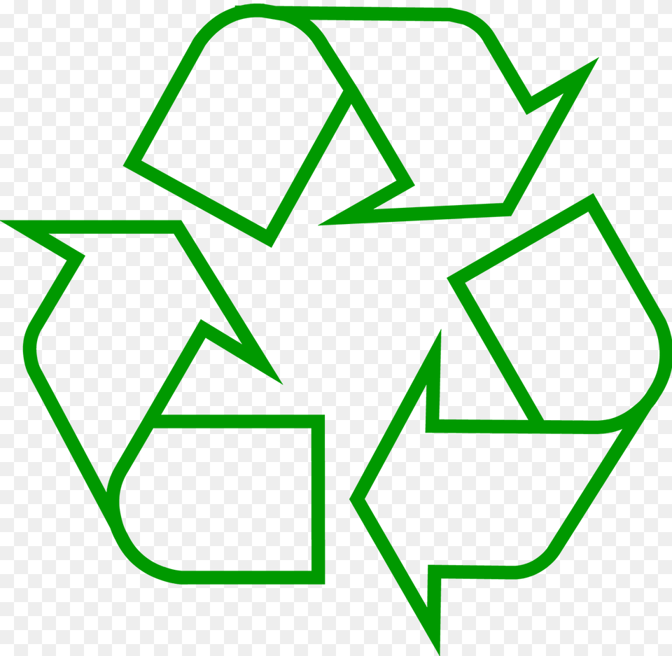 Recycling Symbol Icon Outline Dark Green Recycling Logo, Leaf, Plant Free Transparent Png