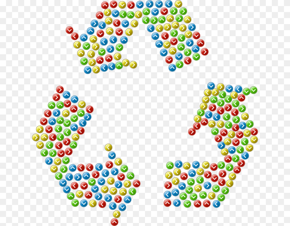 Recycling Symbol Recycled Materials Computer Icons Number, Accessories, Bead, Food, Sweets Free Png Download