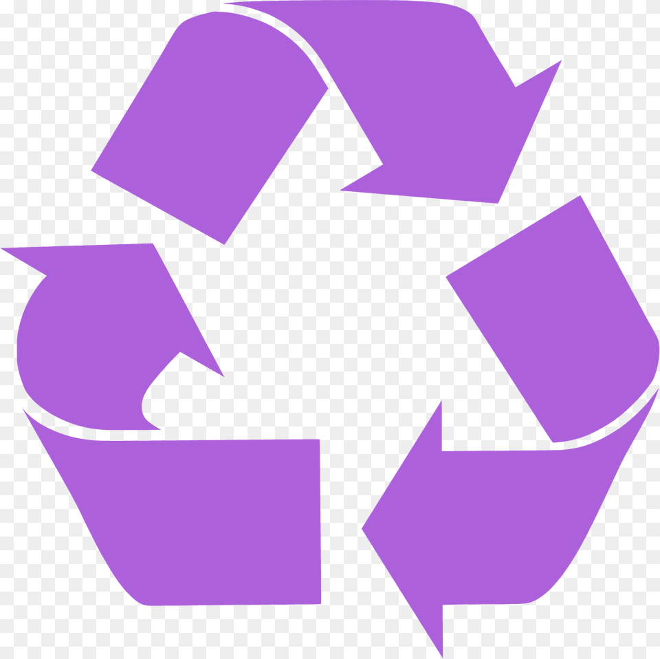 Recycling Symbol Silhouette, Recycling Symbol Free Png