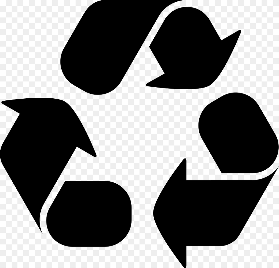Recycling Symbol With Three Curve Arrows Comments Simbolo De Reciclaje, Recycling Symbol, Device, Grass, Lawn Free Transparent Png