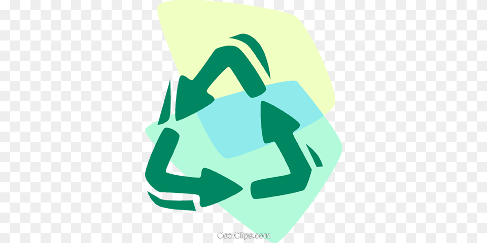 Recycling Symbols Royalty Vector Clip Art Illustration, Bag, Recycling Symbol, Symbol, Person Png Image