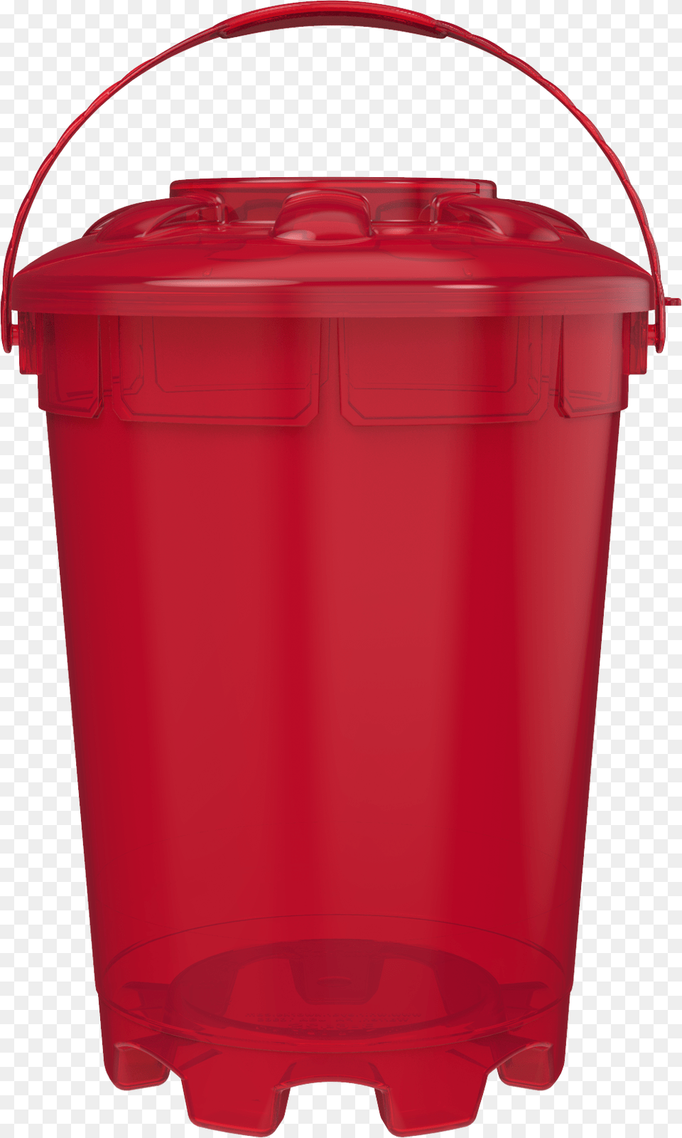 Red 186 Plastic, Bucket, Mailbox Free Png Download