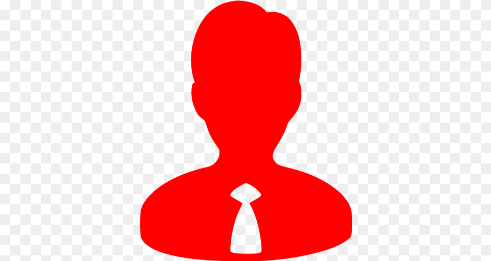Red Administrator Icon London Underground, Accessories, Formal Wear, Tie, Silhouette Png