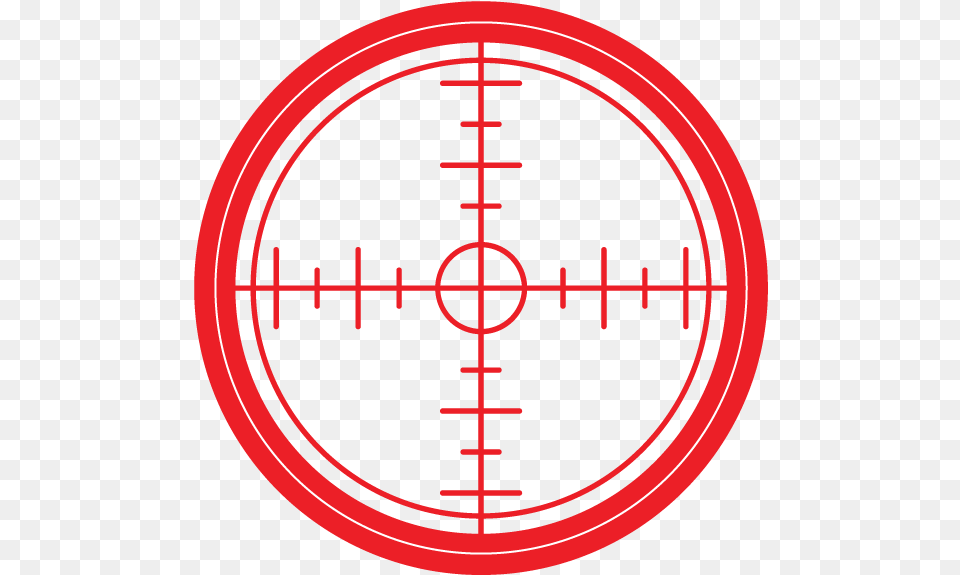 Red Aim, Cross, Symbol Png Image