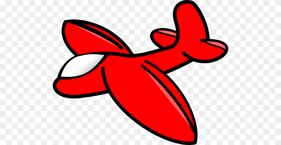 Red Airplane Clip Art, Aircraft, Transportation, Vehicle, Machine Free Transparent Png