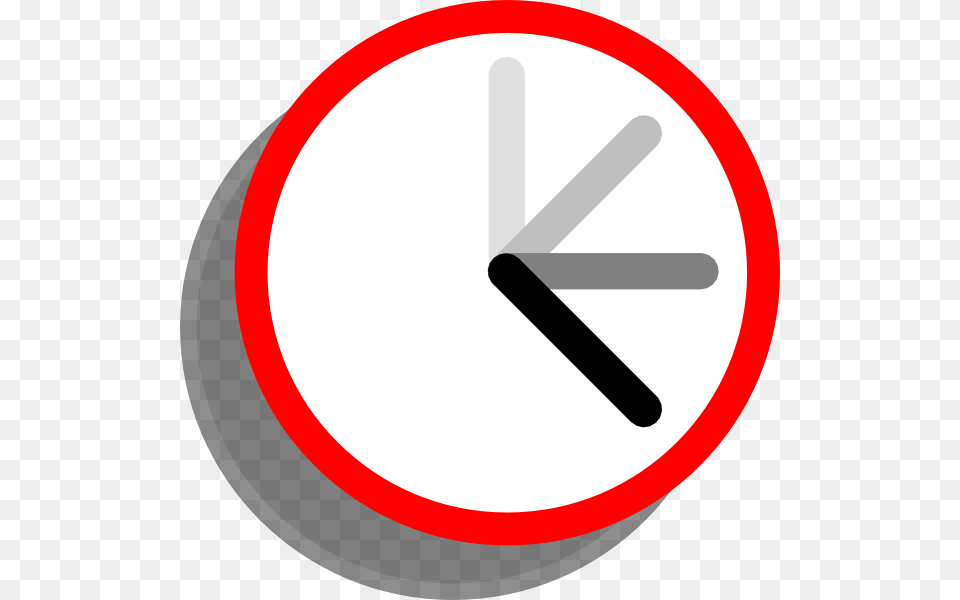 Red Alarm Clock Design, Sign, Symbol, Ammunition, Grenade Png