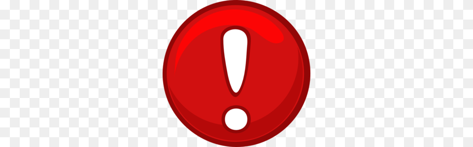 Red Alert Round Icon Clip Art Png Image