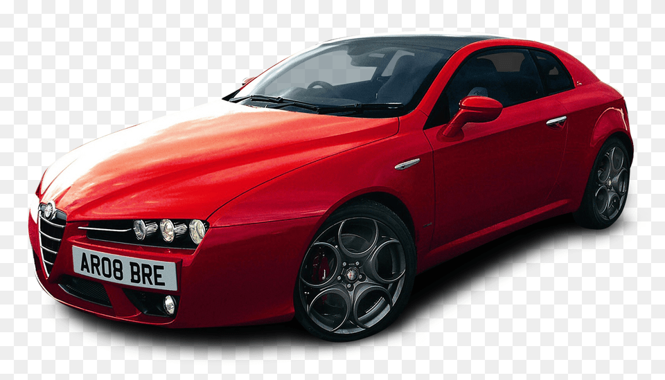 Red Alfa Romeo Brera S Car 84 Alfa Romeo Brera, Alloy Wheel, Vehicle, Transportation, Tire Free Png Download