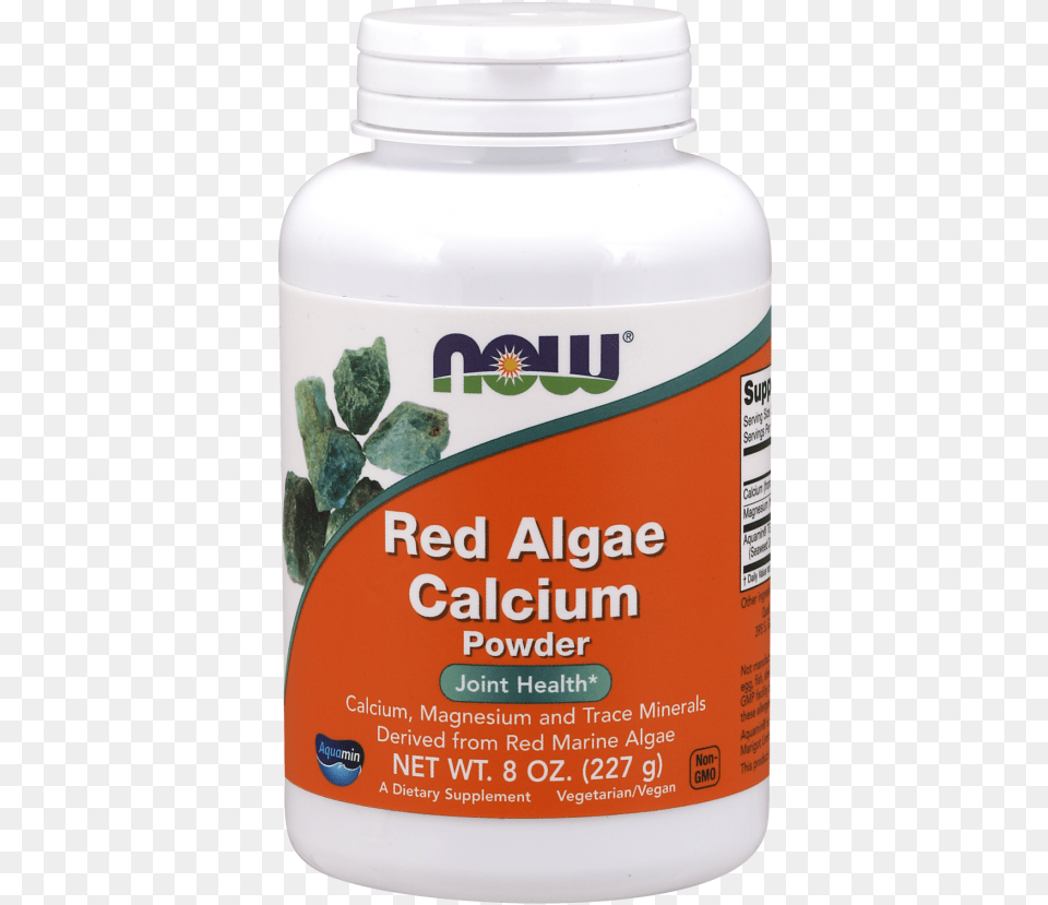 Red Algae Calcium Powder Now Foods Iron, Herbal, Herbs, Plant, Astragalus Png