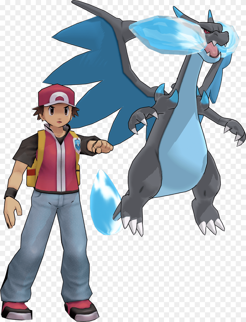 Red Amp Mega Charizard X Red And Mega Charizard, Book, Publication, Comics, Baby Png