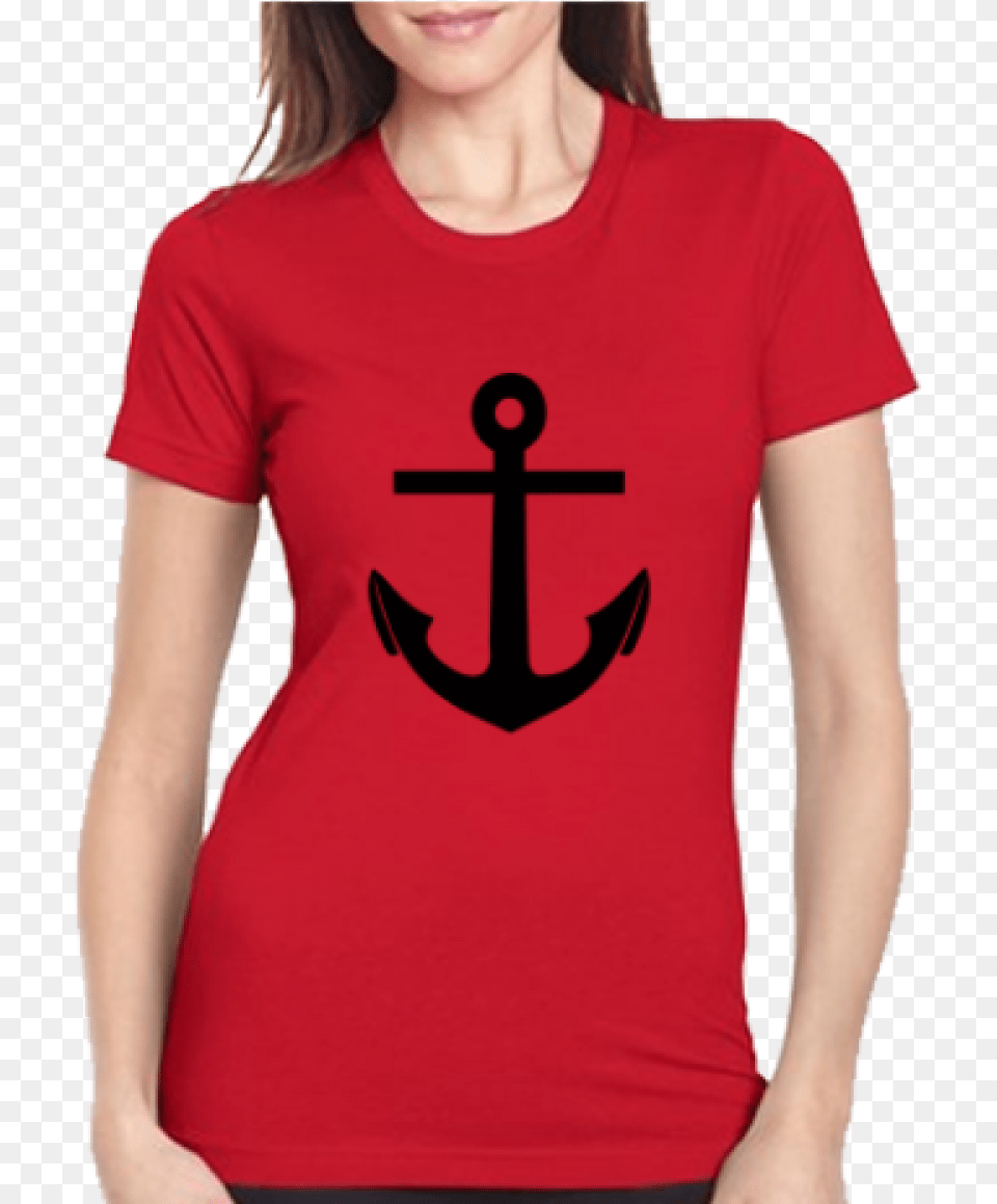 Red Anchor Color Nursing School T Shirts Etsy, Clothing, Electronics, Hardware, T-shirt Free Png