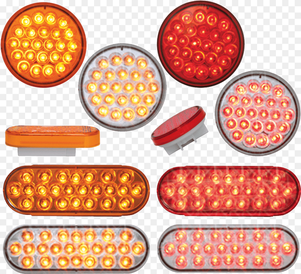 Red And Amber Grand General Led Strobe Lights Truck N Towcom Dot, Electronics, Light, Traffic Light Free Png Download