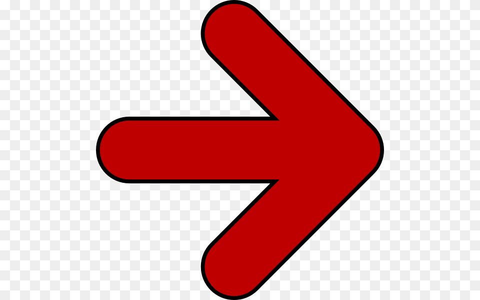 Red And Black Arrow Red And Black Arrows, Sign, Symbol, Road Sign, Dynamite Free Png