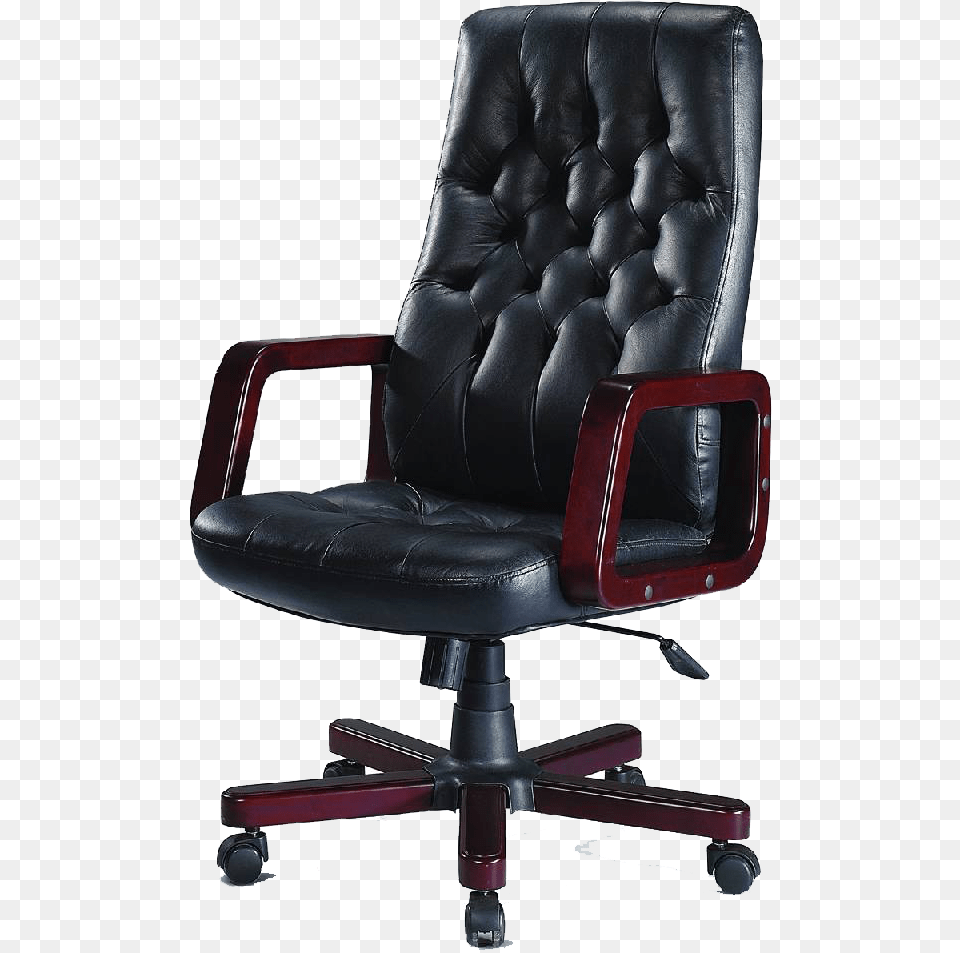 Red And Black Deskchair Image Transparent Background Office Chair, Furniture, Indoors, Armchair Png
