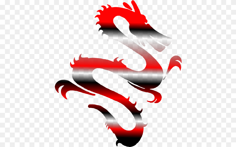Red And Black Dragon Clip Art Vector Clip Art Chinese Dragon, Dynamite, Weapon Free Png Download