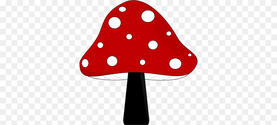 Red And Black Mushroom Clip Art, Pattern, Agaric, Fungus, Plant Png Image