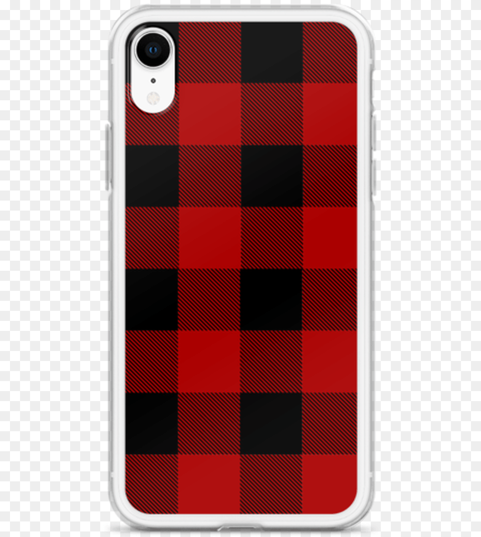 Red And Black Plaid Iphone Case Mobile Phone Case, Electronics, Mobile Phone, Tartan Free Transparent Png