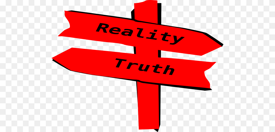 Red And Black Reality Truth Clip Art, Sign, Symbol, Road Sign, Dynamite Free Png Download