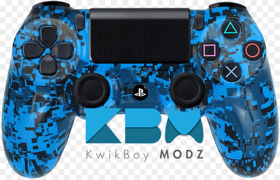Red And Blue And Black Ps4 Controller, Electronics, Machine, Wheel, Joystick Png Image