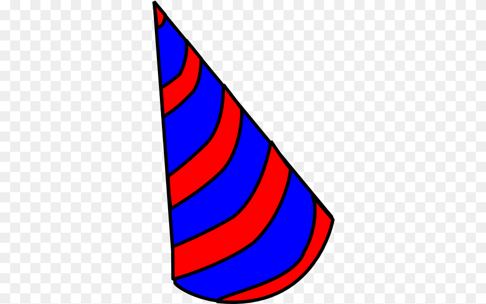 Red And Blue Birthday Hat Transparent Background Party Hat Clip Art, Clothing, Party Hat, Person Free Png