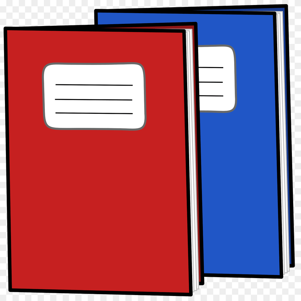 Red And Blue Notebooks Clipart, Gas Pump, Machine, Pump Free Png Download