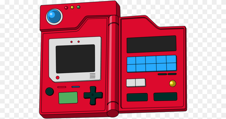 Red And Blue Pokedex, Electronics, Scoreboard Png