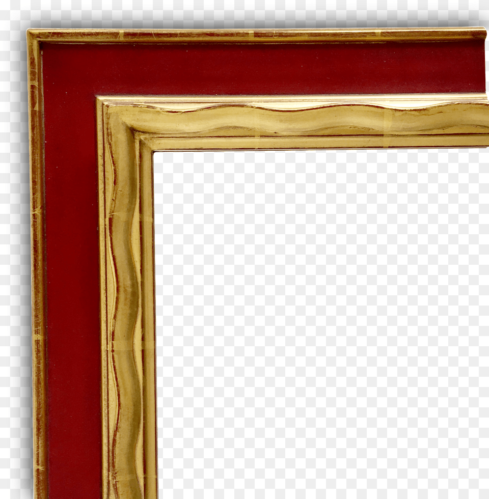 Red And Gilded Mirror, Wood, Photo Frame, Mailbox Free Png Download