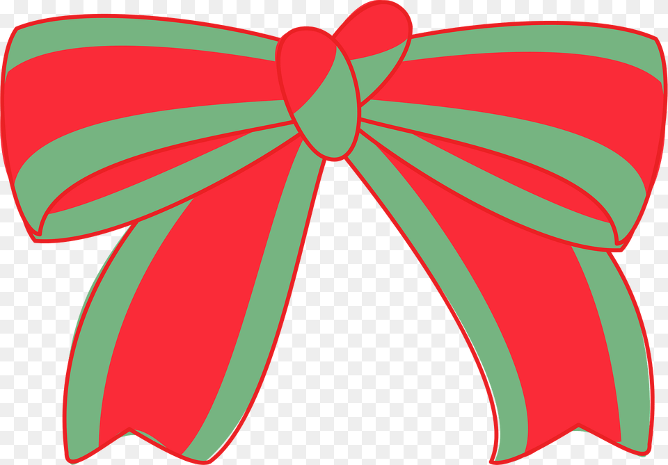 Red And Green Bow Clipart, Accessories, Formal Wear, Tie, Bow Tie Png Image