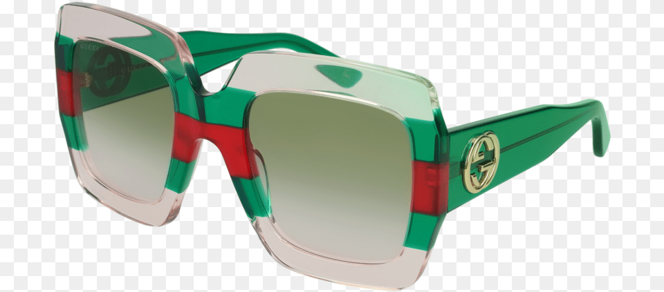 Red And Green Gucci Sunglasses, Accessories, Glasses, Goggles Png