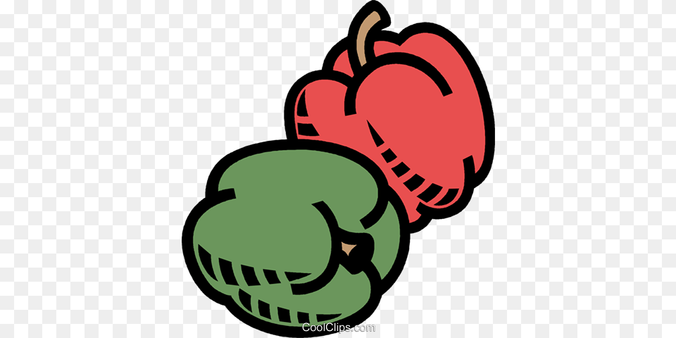 Red And Green Pepper Vegetable Royalty Vector Clip Art, Weapon, Dynamite, Produce, Food Free Transparent Png