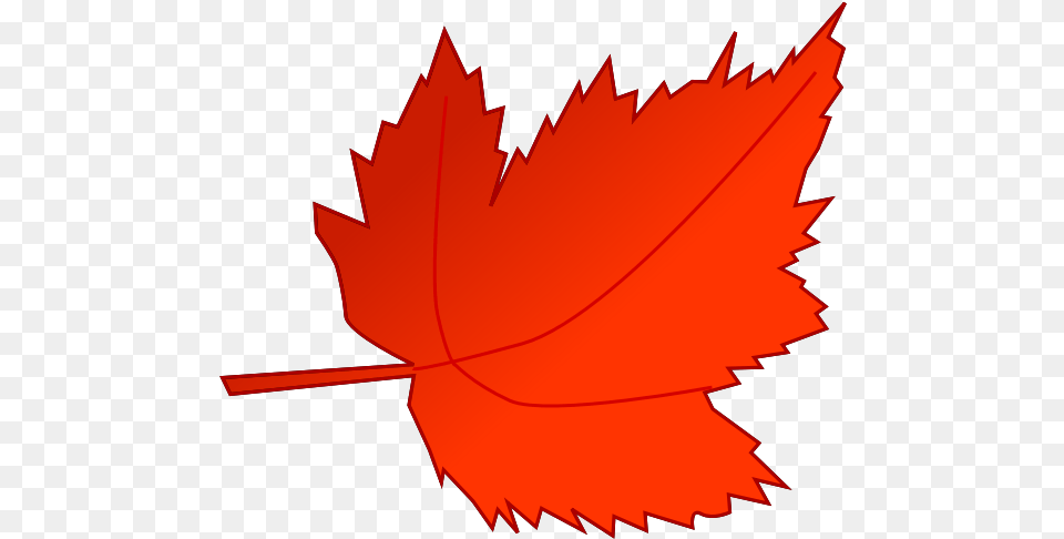 Red And Orange Maple Leaf Vector Image Clipart Leaf, Plant, Tree, Maple Leaf Free Png