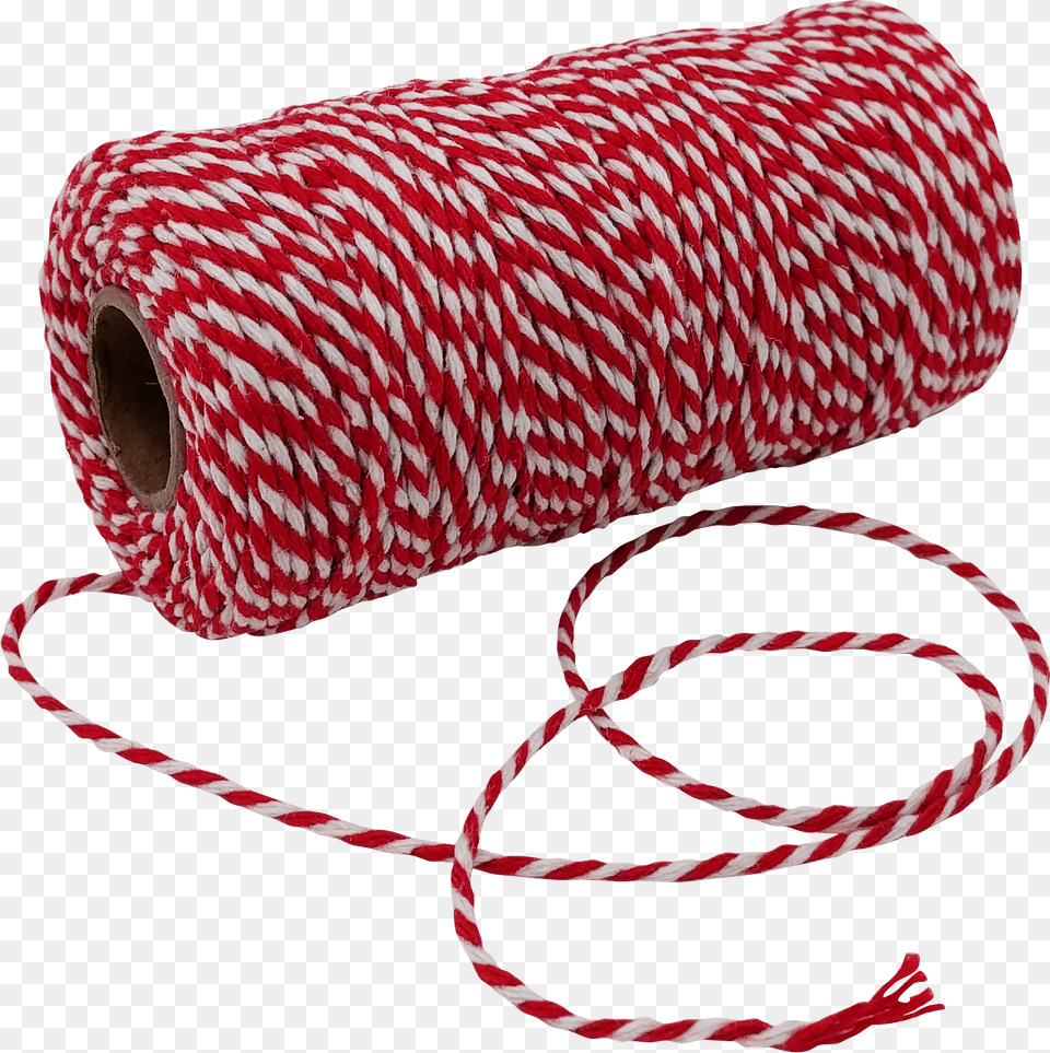 Red And White Bakers Twine Apl Packaging, Crib, Furniture, Infant Bed Png