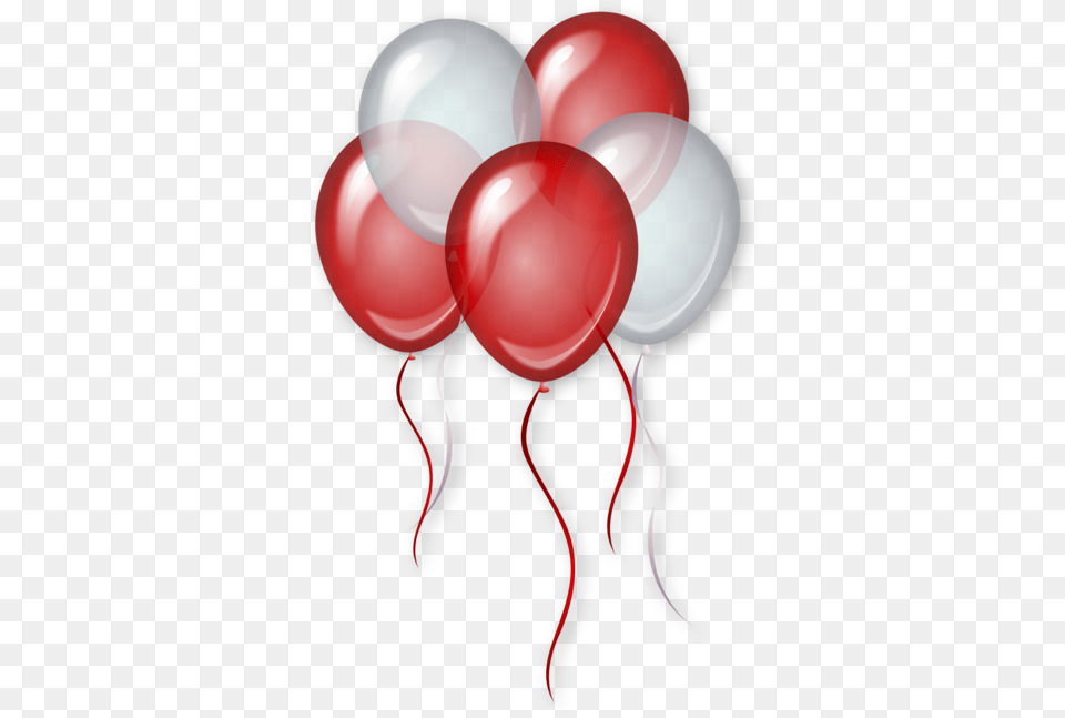 Red And White Ballons Red And White Balloons Background, Balloon Free Png