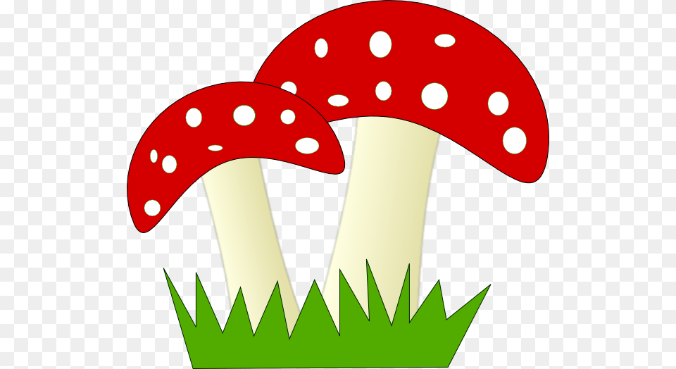 Red And White Dotted Mushrooms Clip Art, Agaric, Fungus, Mushroom, Plant Free Transparent Png