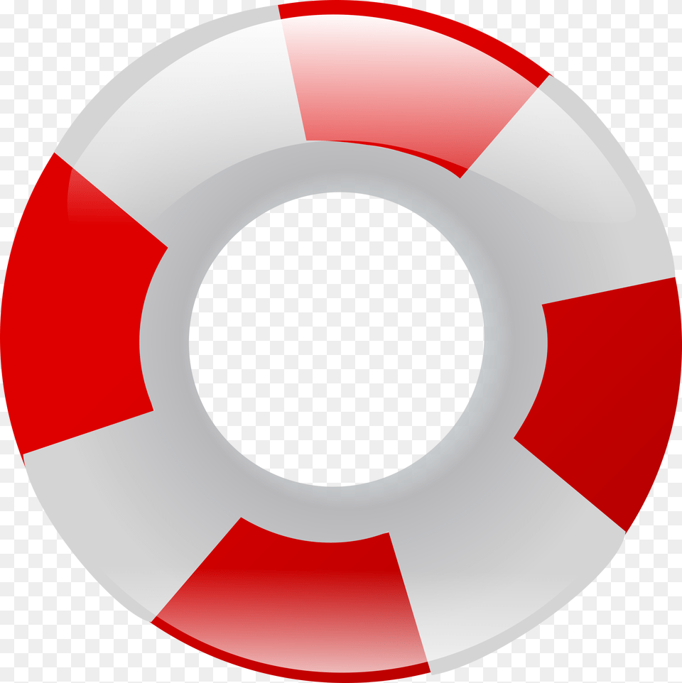 Red And White Floatie, Water, Life Buoy, Disk Png Image