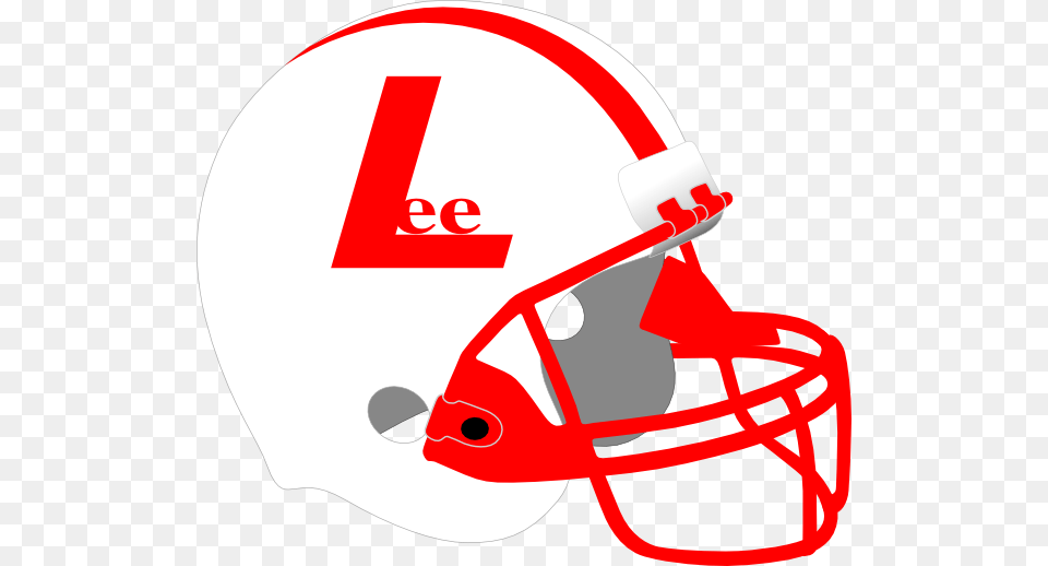 Red And White Football Helmet, American Football, Sport, Football Helmet, Playing American Football Free Png Download