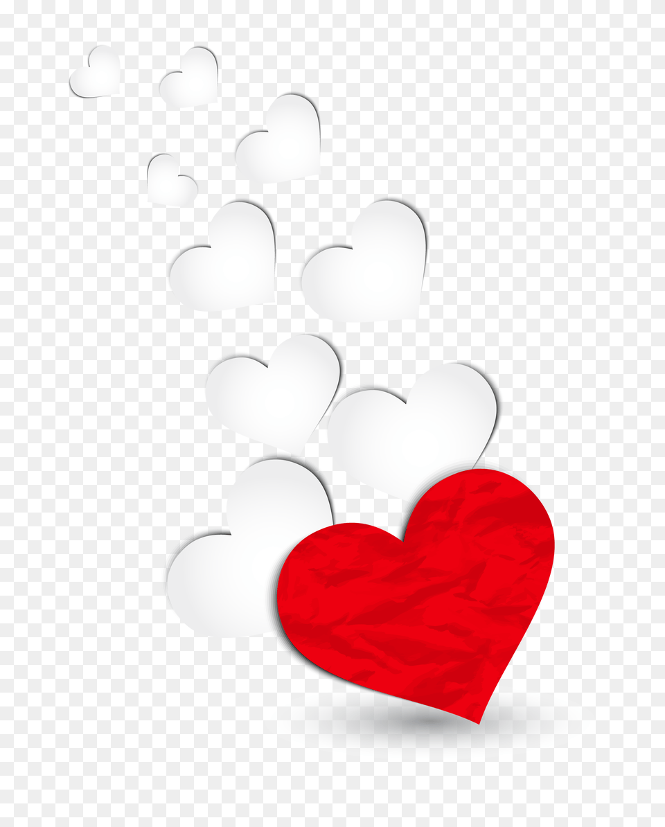 Red And White Hearts Decoration Clipart Gallery, Heart, Symbol Free Png Download