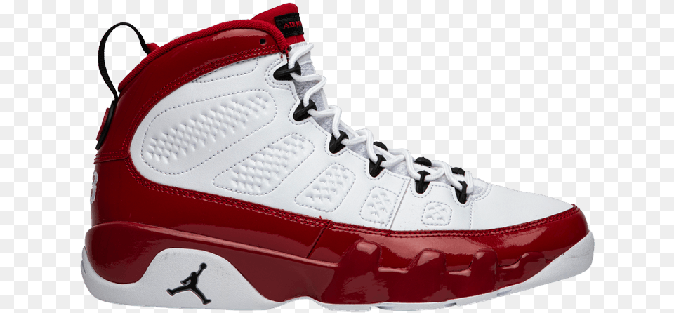 Red And White Jordans, Clothing, Footwear, Shoe, Sneaker Png Image