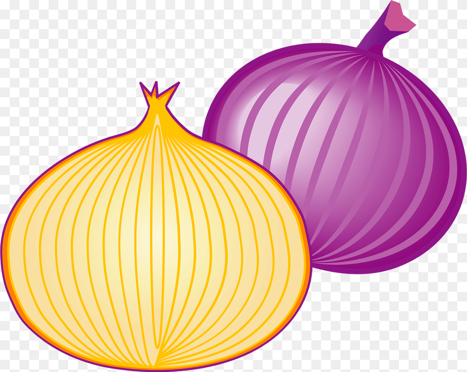 Red And White Onions Clipart, Balloon, Food, Produce, Onion Free Png Download