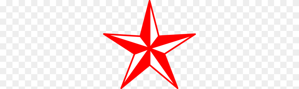 Red And White Star Clip Art, Star Symbol, Symbol, Rocket, Weapon Free Transparent Png