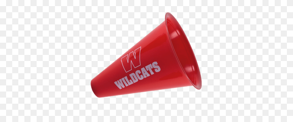 Red And White Striped Megaphone, Bottle, Shaker Png Image