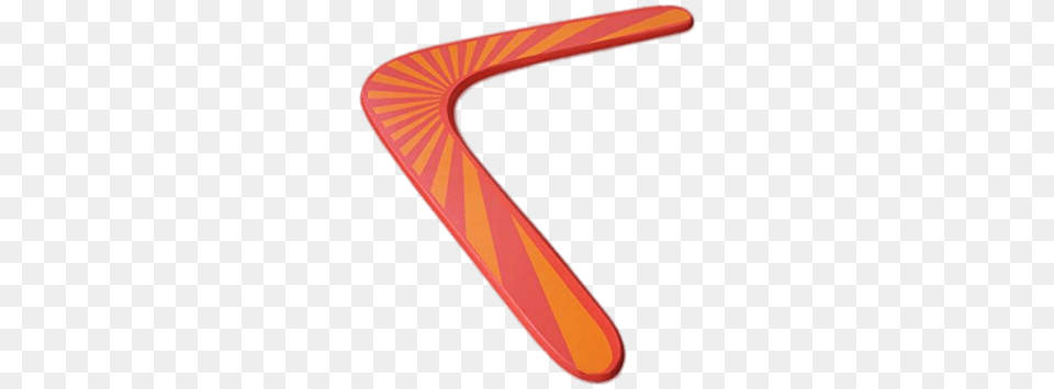Red And Yellow Boomerang, Stick Png