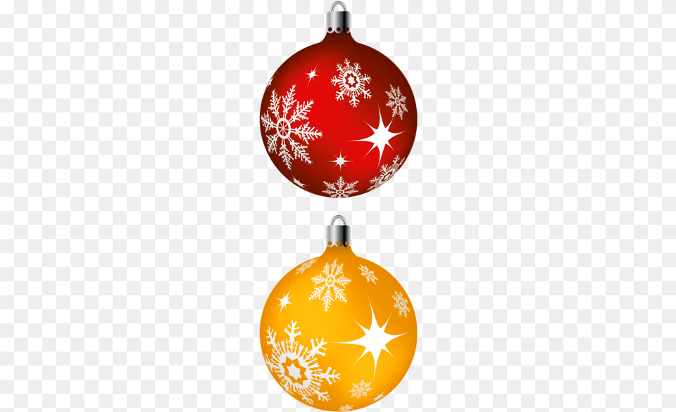 Red And Yellow Christmas Balls Clipart Picture Boule De Nol Rouge, Lamp, Lighting, Accessories, Ornament Free Transparent Png
