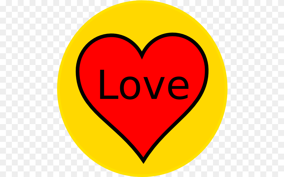 Red And Yellow Heart Logo Logodix Yellow Heart In Red Heart, Disk Free Png