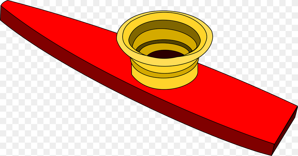 Red And Yellow Kazoo Clipart, Dynamite, Weapon Png
